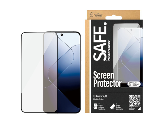 SAFE by PanzerGlass Screen Protector Xiaomi 14 | 13 | Ultra-Wide Fit | PanzerGlass