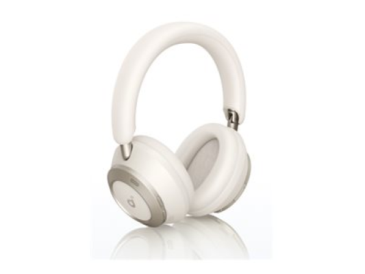 Anker Soundcore | Foldable Headphones | Space One Pro | Bluetooth | Over-ear | Microphone | Wireless | Cream White