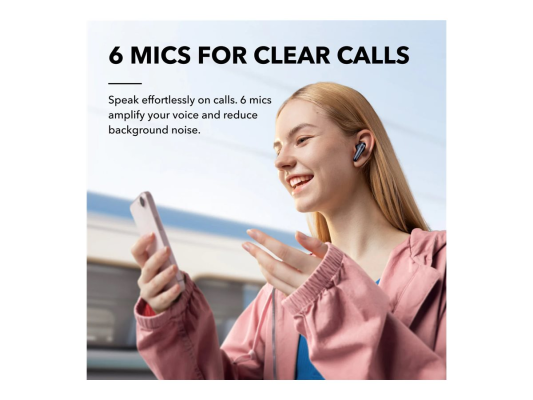 Anker Soundcore | True-Wireless Earbuds | Liberty 4 NC | Bluetooth | In-Ear | Microphone | Wireless | Velvet Black