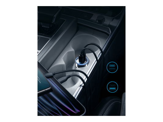 Anker Car Charger 1A / 1C PD 53W with PPS | A2735G11
