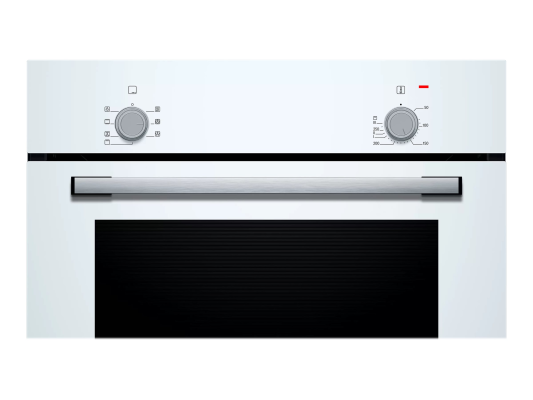 Bosch Oven | HBF010BV1S | 66 L | Electric | Manual | Control knob | Height 59.5 cm | Width 59.4 cm | White