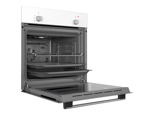 Bosch Oven | HBF010BV1S | 66 L | Electric | Manual | Control knob | Height 59.5 cm | Width 59.4 cm | White