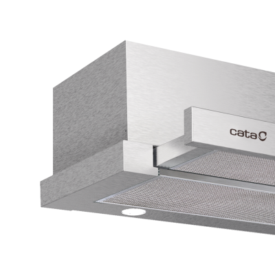CATA Hood | EXTENDER 600 | Telescopic | Energy efficiency class C | Width 60 cm | 390 m³ / h | Mechanical | ECOLED | Stainless Steel
