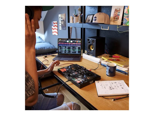 Hercules | DJ Learning Kit MK2 | Speakers | USB connectivity