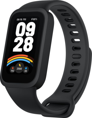 Xiaomi Smart Band 9 Active | TFT | Heart rate monitor | Bluetooth | Black
