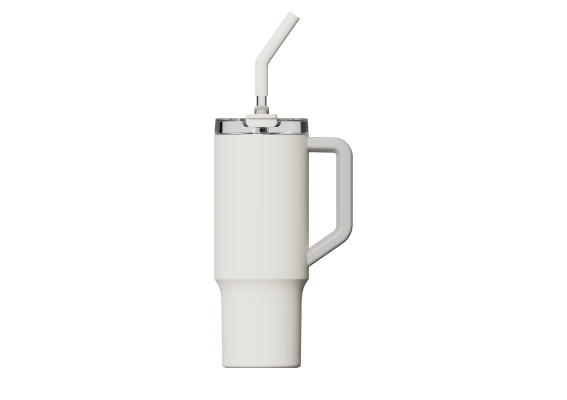 Xiaomi | Straw Mug | Capacity 1 L | Material Stainless steel | White