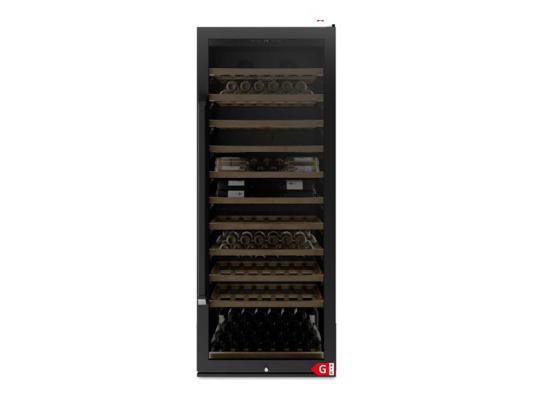 Caso 00664 Wine Cooler WineSafe 300 Smart, Up to 300 bottles, Compressor Technology, Black | Caso