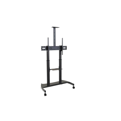 Helgi Floor stand | HLG604740B Mobile Trolley | Adjustable Height, Tilt | 60-100 " | Maximum weight (capacity) 100 kg | Black
