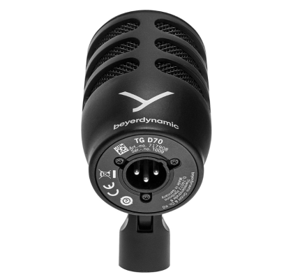 Beyerdynamic | Dynamic kickdrum microphone | TG D70 | XLR 3-pin | Black
