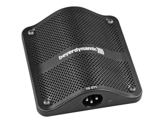 Beyerdynamic | Condenser Boundary Microphone, Semi Cardioid | TG D71 | XLR 3-pin | Black