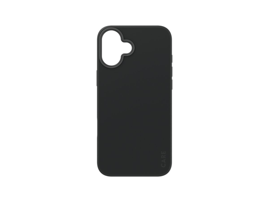 CARE by PanzerGlass Case Fashion | Back protection | Apple | iPhone 16 Plus | Recycled plastic | Black | MagSafe