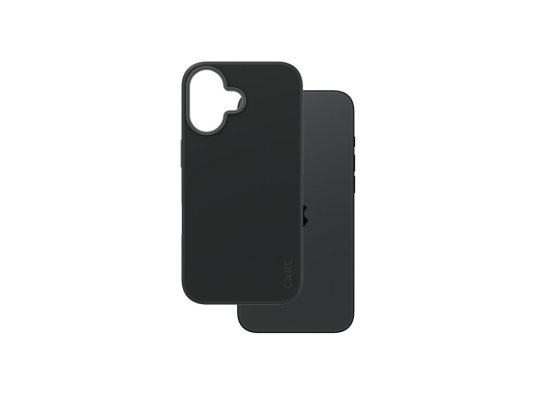 CARE Fashionable Case | Back cover | Apple | iPhone 16 | Recycled plastic | Black | MagSafe