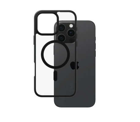 CARE Flagship Case | Back cover | Apple | iPhone 16 Pro Max | Recycled plastic | Black | MagSafe