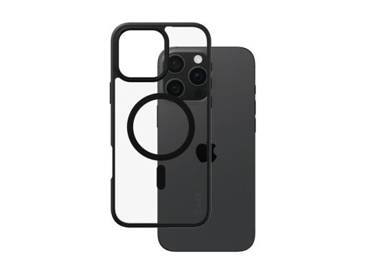 CARE Flagship Case | Back cover | Apple | iPhone 16 Pro Max | Recycled plastic | Black | MagSafe
