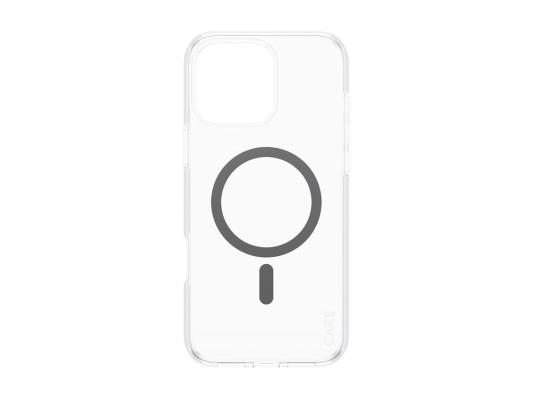 CARE Flagship Case | Back cover | Apple | iPhone 16 Pro Max | Recycled plastic | Transparent | MagSafe