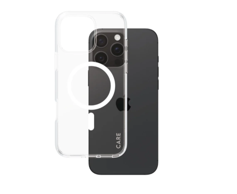 CARE Flagship Case | Back cover | Apple | iPhone 16 Pro Max | Recycled plastic | White | MagSafe