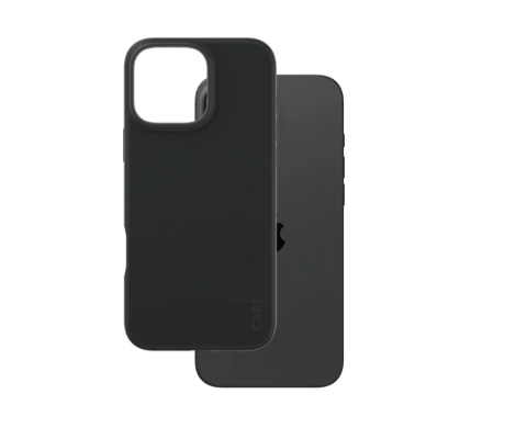 CARE Fashionable Case | Back cover | Apple | iPhone 16 Pro Max | Recycled plastic | Black