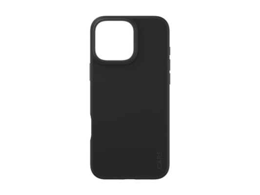 CARE Fashionable Case | Back cover | Apple | iPhone 16 Pro Max | Recycled plastic | Black