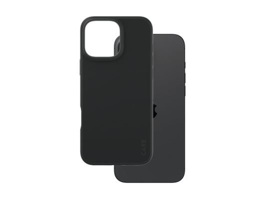 CARE Fashionable Case | Back cover | Apple | iPhone 16 Pro Max | Recycled plastic | Black