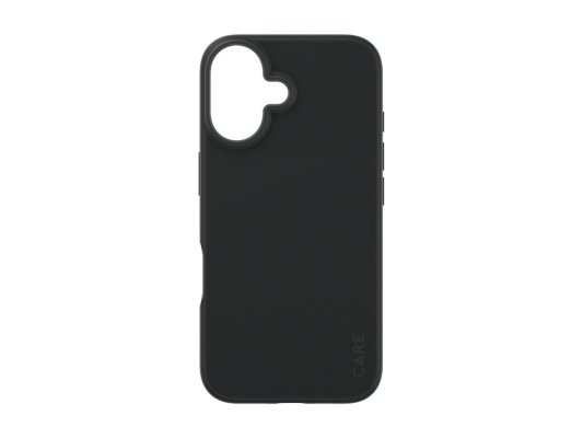 CARE Fashionable Case | Back cover | Apple | iPhone 16 | Recycled plastic | Black