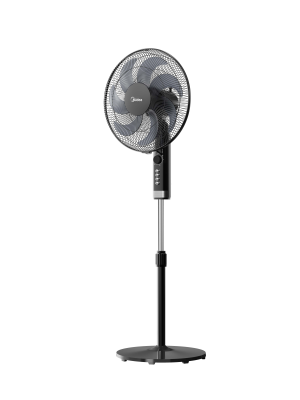 Midea MFS402M0BPK | Stand Fan | Black | Diameter 40 cm | Number of speeds 3 | Oscillation | 50 W