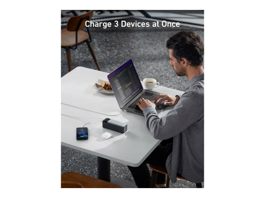 Anker 737 Power Bank Gen 2 B2C - UN Black Iteration 1 | A1289011 | 24000 mAh | Black