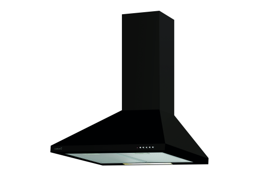 CATA Hood | VK 6000 BK | Wall mounted | Energy efficiency class A | Width 60 cm | 395 m³ / h | Mechanical | LED | Black