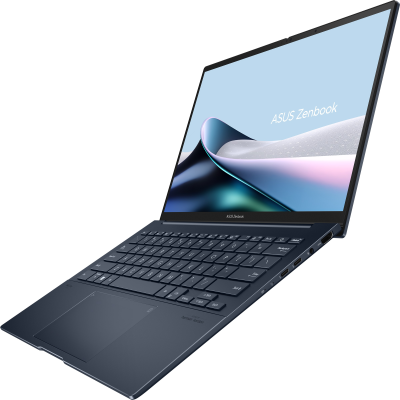 Asus | Zenbook 14 UX3405CA-PZ217W | Ponder Blue | 14 " | OLED | Touchscreen | 3K | 2880 x 1800 pixels | Glossy | Intel Core Ultra 7 | 255H | 32 GB | LPDDR5X | Solid-state drive capacity 1000 GB | Intel Arc Graphics | Windows 