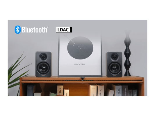 Edifier | Compact Desktop 2.0 Speakers | M60 | 66 W | Bluetooth | Black | ≥ 85 dB | Wireless connection