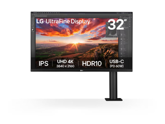 LG | 32UN880K-B | 32 " | IPS | 16:9 | 60 Hz | 5 ms | 3840 x 2160 pixels | 350 cd / m² | HDMI ports quantity 2