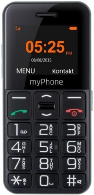 myPhone Halo Easy | Black | 1.77 " | TFT | 24 MB | 32 MB | Single SIM | Bluetooth | Main camera resolution 0.3 MP | 1000 mAh