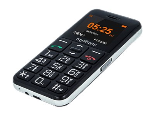 myPhone Halo Easy | Black | 1.77 " | TFT | 24 MB | 32 MB | Single SIM | Bluetooth | Main camera resolution 0.3 MP | 1000 mAh