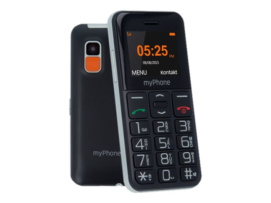 myPhone Halo Easy | Black | 1.77 " | TFT | 24 MB | 32 MB | Single SIM | Bluetooth | Main camera resolution 0.3 MP | 1000 mAh