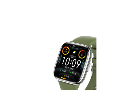 myPhone Watch Pastel | Smart watch | AMOLED | 1.75" | Waterproof | Silver Green