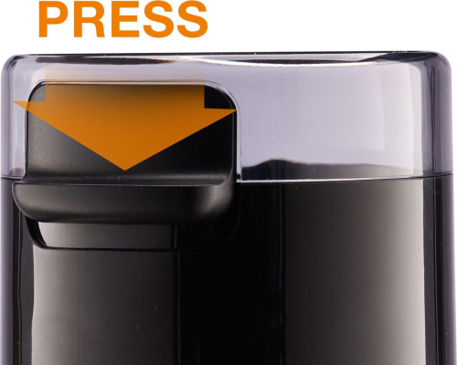 Gorenje | Coffee Grinder | SMK150SB | 150 W | Coffee beans capacity 45 g | Lid safety switch | Black