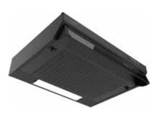 CATA Hood | FK SLIM 6000 BK | Conventional | Energy efficiency class B | Width 60 cm | 162 m³ / h | Mechanical | LED | Black