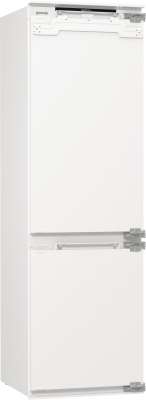 Gorenje Refrigerator | NRKI517E82WF | Energy efficiency class E | Built-in | Combi | Height 177.2 cm | No Frost system | Fridge net capacity 176 L | Freezer net capacity 76 L | Display | 35 dB | White