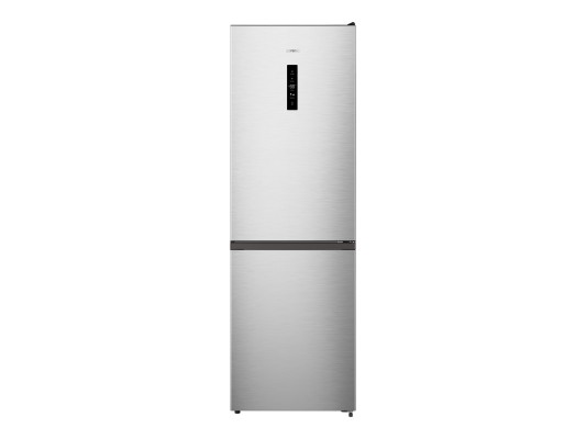 Gorenje Refrigerator | N619EAXL4 | Energy efficiency class E | Free standing | Combi | Height 186 cm | No Frost system | Fridge net capacity 207 L | Freezer net capacity 97 L | Display | 39 dB | Grey