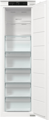 Gorenje Freezer | FNCI517E41WF | Energy efficiency class E | Upright | Free standing | Height 177.2 cm | Total net capacity 235 L | No Frost system | White
