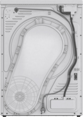 Gorenje Dryer Machine | DHNE82 | Energy efficiency class Class D | Front loading | 8 kg | LED | Depth 55 cm | White