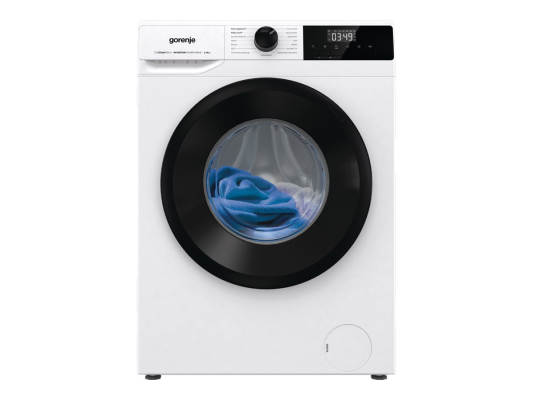 Gorenje Washing Machine | WNHPI94A1PS | Energy efficiency class A | Front loading | Washing capacity 9 kg | 1400 RPM | Depth 54 cm | Width 60 cm | Display | LED | Steam function | White