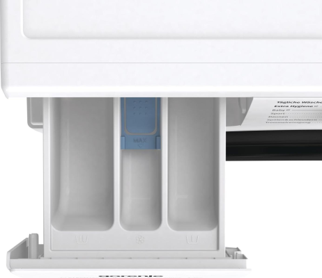 Gorenje Washing machine | W3NGPI72SBS | Energy efficiency class B | Front loading | Washing capacity 7 kg | 1200 RPM | Depth 43.5 cm | Width 59.5 cm | Display | LCD | Steam function