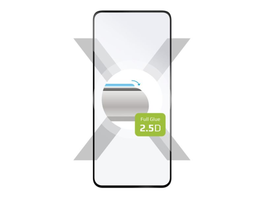 Fixed Screen protector | Samsung | Galaxy S25 Ultra | Tempered glass | Black | Full Cover 2.5D