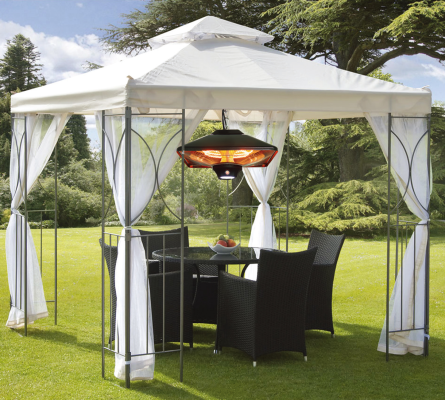 TunaBone Electric Ceiling Patio Heater | TB2088-01 | Patio heater | 1500 W | Black