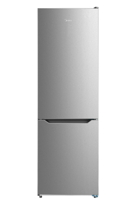 Midea Refrigerator | MDRB424FGE02I | Energy efficiency class E | Free standing | Combi | Height 188 cm | No Frost system | Fridge net capacity 224 L | Freezer net capacity 86 L | 42 dB | Grey