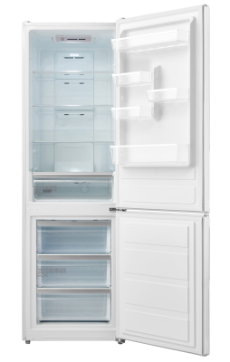 Midea Refrigerator | MDRB424FGE01I | Energy efficiency class E | Free standing | Combi | Height 188 cm | No Frost system | Fridge net capacity 224 L | Freezer net capacity 86 L | 42 dB | White