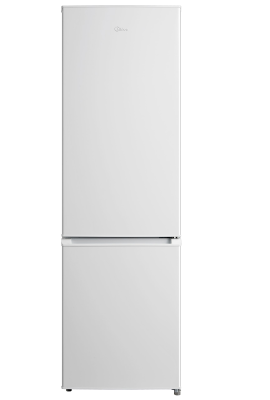 Midea Refrigerator | MDRB380FGE01A | Energy efficiency class E | Free standing | Combi | Height 180 cm | No Frost system | Fridge net capacity 199 L | Freezer net capacity 71 L | 41 dB | White