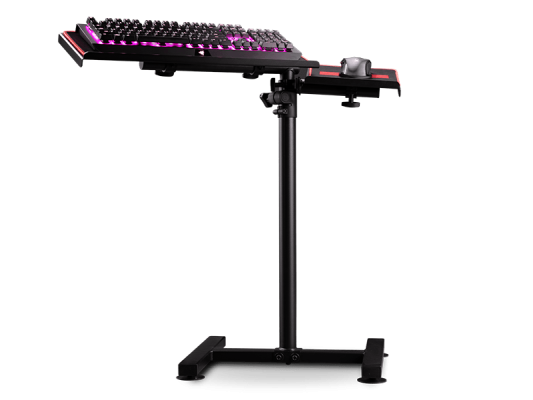 Next Level Racing | Floor stand | NLR-A012 Free Standing Keyboard and Mouse Stand | Height | Black