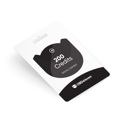 OBDeleven 200 Credits Card