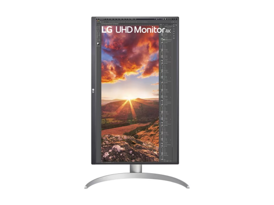 LG | 27UP850K-W | 27 " | IPS | UHD | 16:9 | 60 Hz | 5 ms | 3840 x 2160 pixels | 400 cd / m² | HDMI ports quantity 2